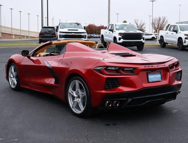 used 2025 Chevrolet Corvette car, priced at $81,580