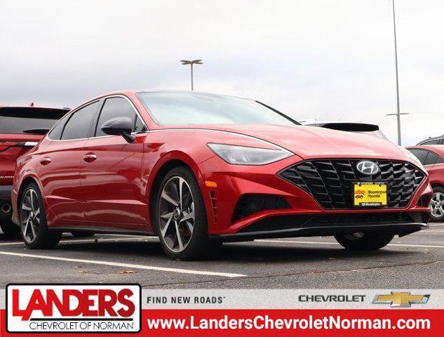 used 2022 Hyundai Sonata car, priced at $23,995