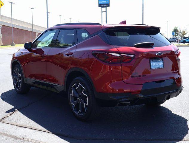 used 2021 Chevrolet Blazer car, priced at $34,900