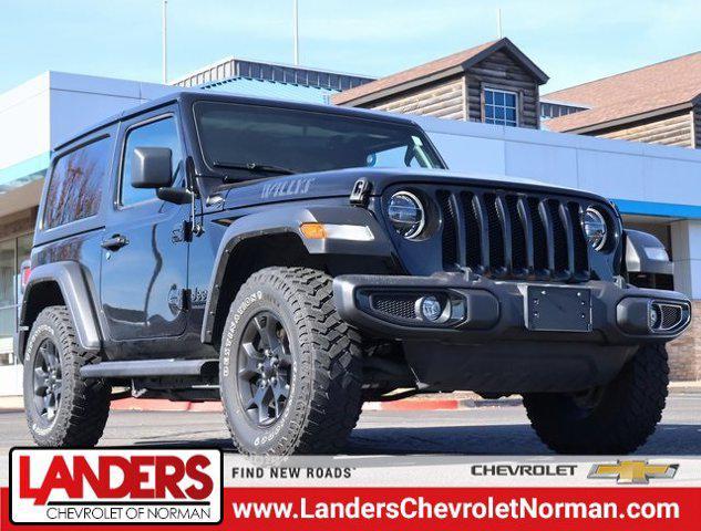 used 2022 Jeep Wrangler car, priced at $31,988