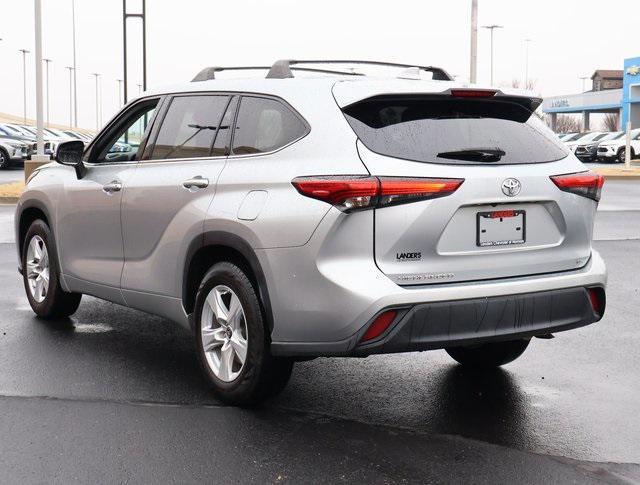 used 2021 Toyota Highlander car, priced at $25,750