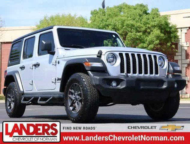 used 2024 Jeep Wrangler car, priced at $35,900