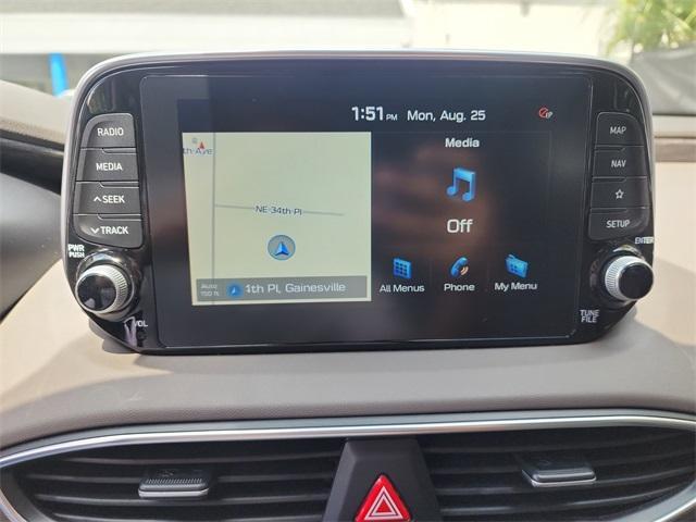 used 2019 Hyundai Santa Fe car, priced at $17,763