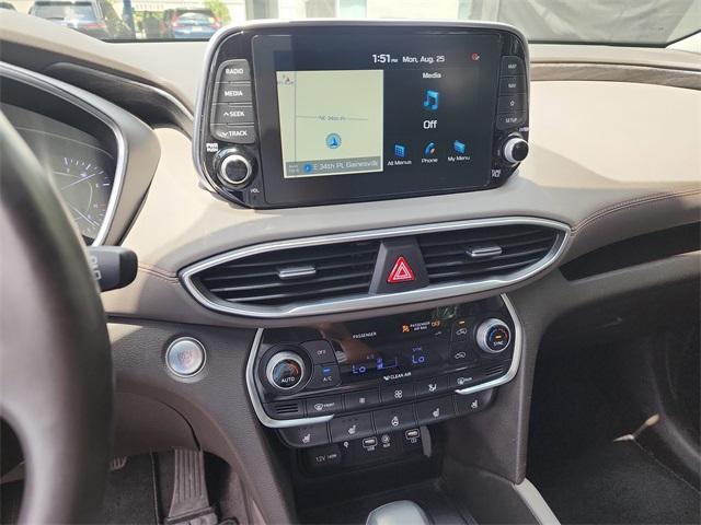 used 2019 Hyundai Santa Fe car, priced at $17,763