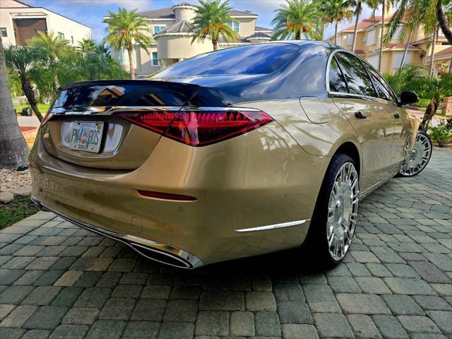 used 2022 Mercedes-Benz S-Class car, priced at $89,999