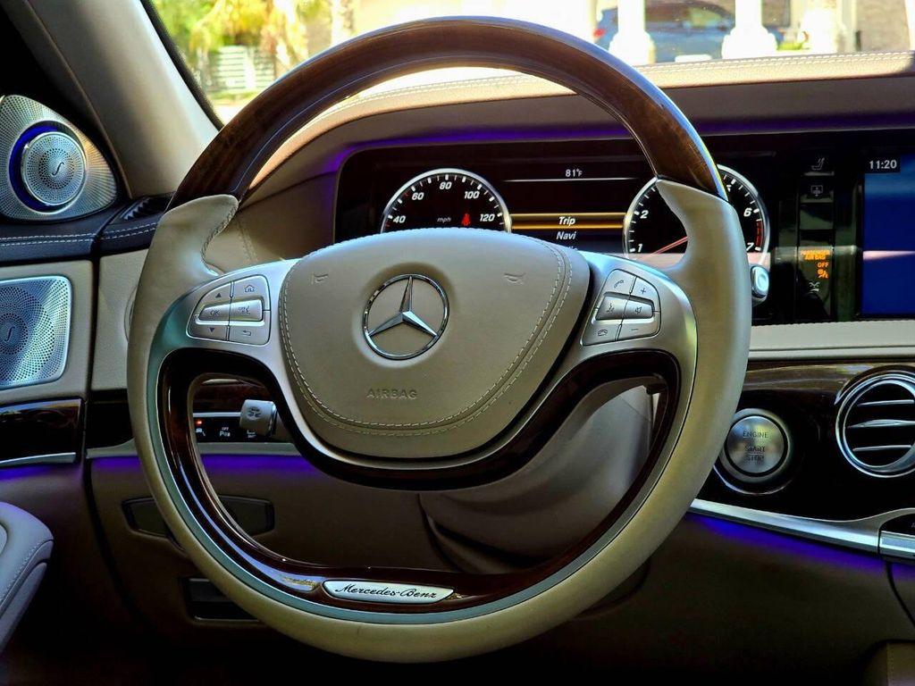 used 2017 Mercedes-Benz S-Class car, priced at $47,999
