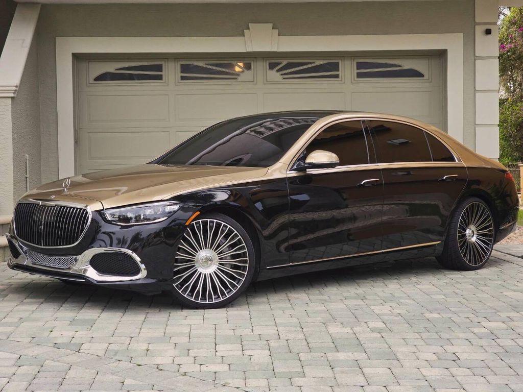 used 2021 Mercedes-Benz S-Class car, priced at $104,999