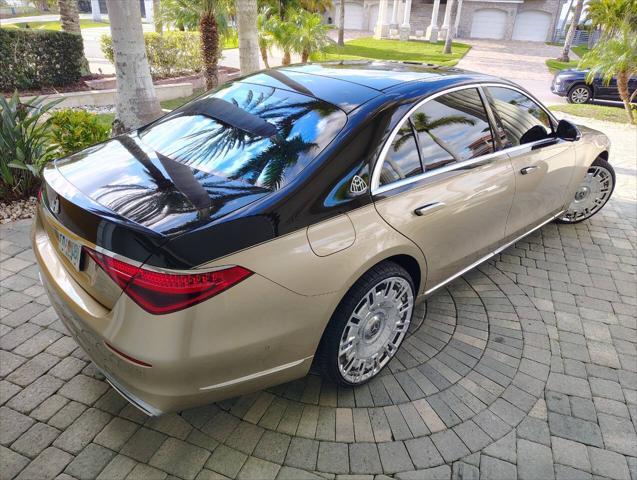 used 2022 Mercedes-Benz S-Class car, priced at $101,999