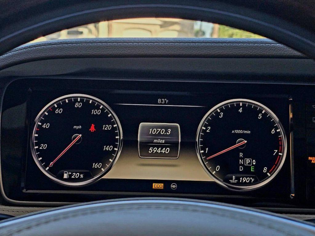 used 2014 Mercedes-Benz S-Class car, priced at $34,999