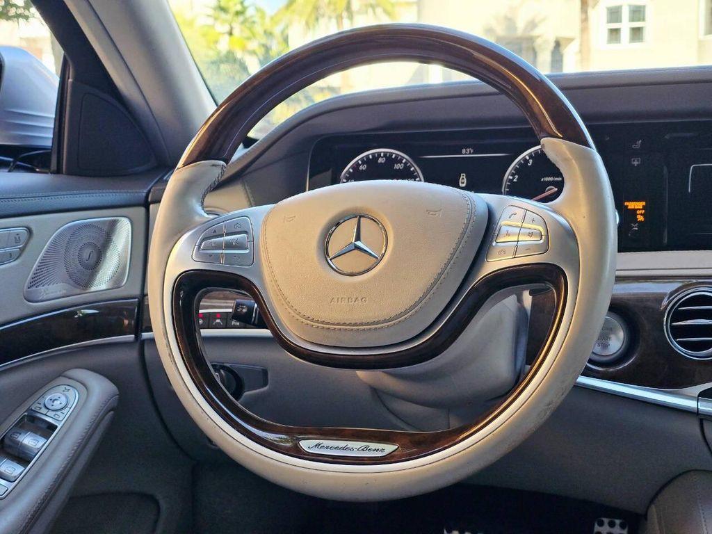 used 2014 Mercedes-Benz S-Class car, priced at $34,999