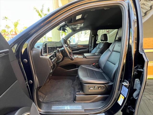 used 2022 Cadillac Escalade ESV car, priced at $76,999