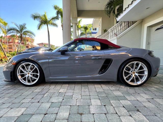 used 2023 Porsche 718 Spyder car, priced at $123,999