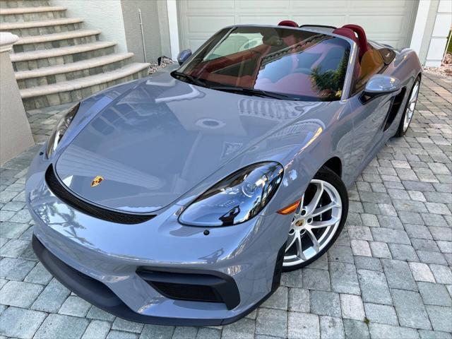 used 2023 Porsche 718 Spyder car, priced at $123,999