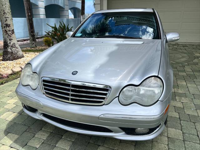 used 2003 Mercedes-Benz C-Class car, priced at $16,999