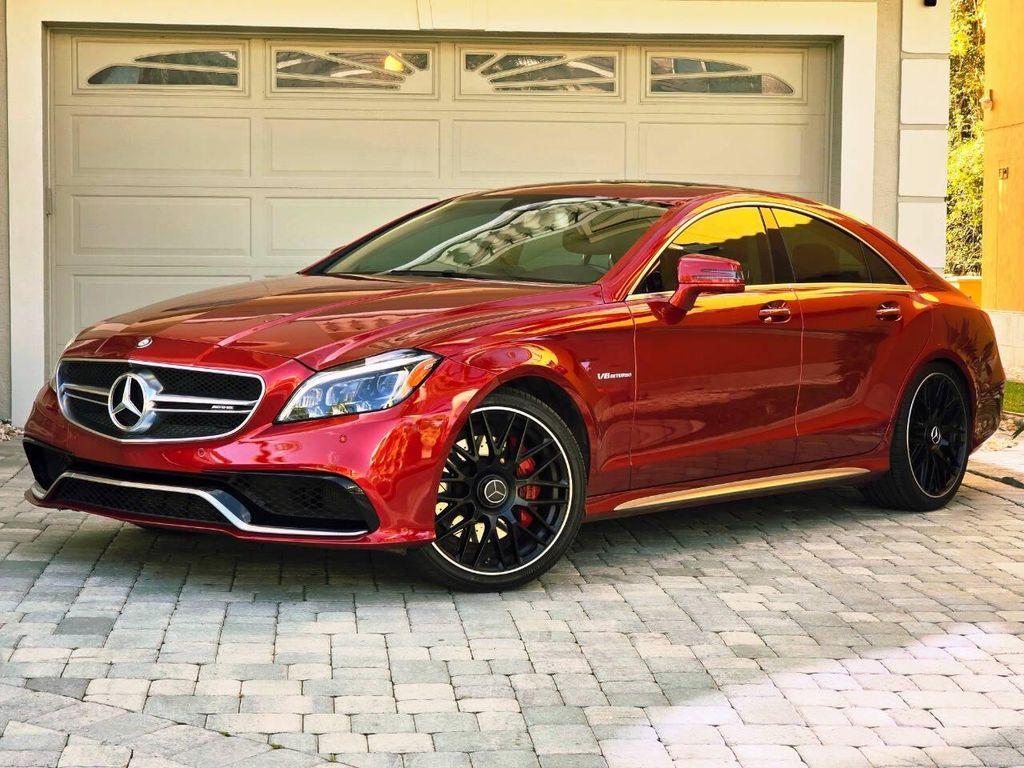 used 2017 Mercedes-Benz AMG CLS 63 car, priced at $51,999
