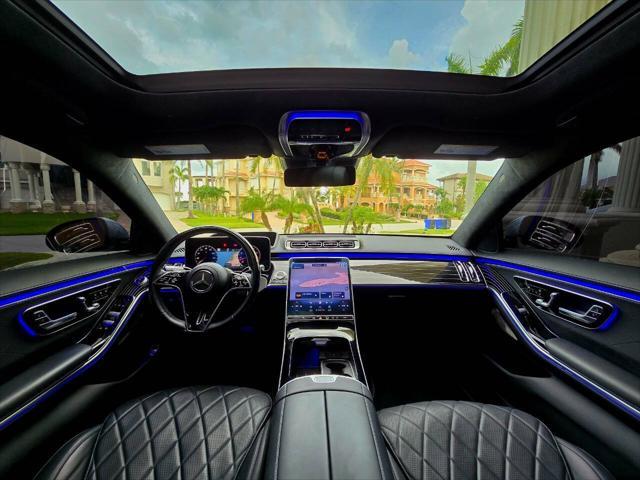used 2021 Mercedes-Benz S-Class car, priced at $99,999