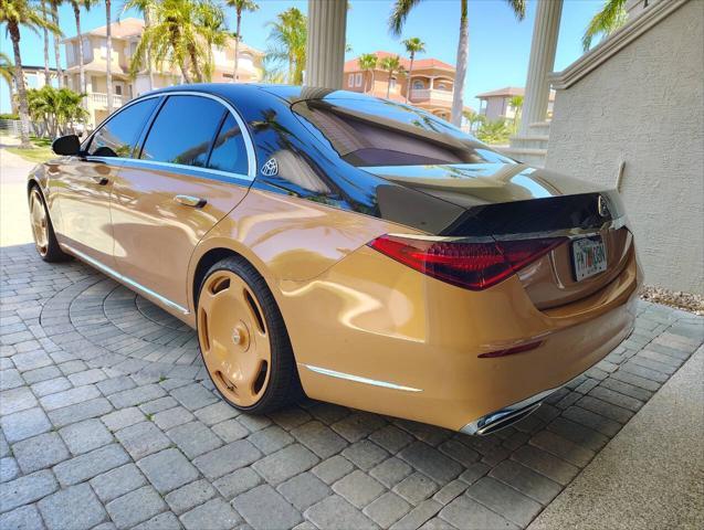 used 2021 Mercedes-Benz S-Class car, priced at $139,999