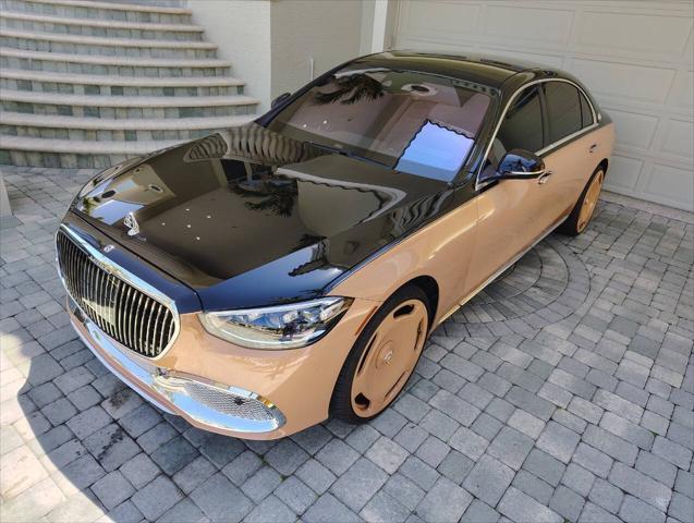 used 2021 Mercedes-Benz S-Class car, priced at $139,999