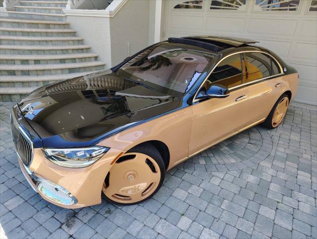 used 2021 Mercedes-Benz S-Class car, priced at $139,999