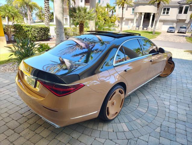 used 2021 Mercedes-Benz S-Class car, priced at $139,999