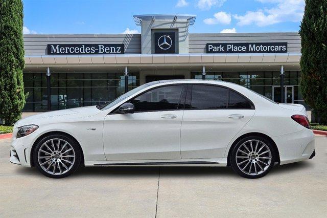 used 2021 Mercedes-Benz AMG C 43 car, priced at $46,795