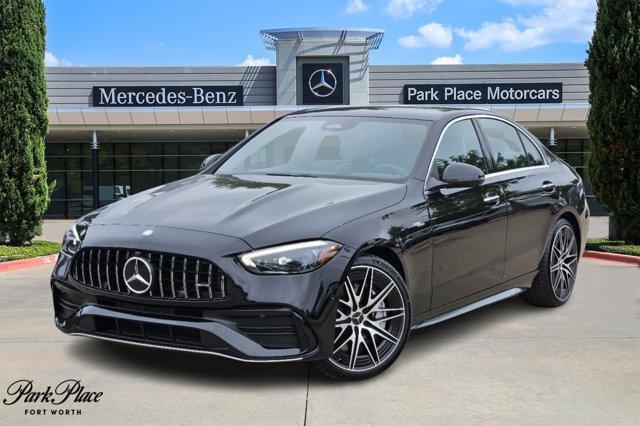 new 2024 Mercedes-Benz AMG C 43 car, priced at $72,795