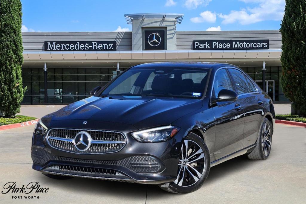 used 2022 Mercedes-Benz C-Class car, priced at $34,495