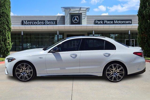 new 2024 Mercedes-Benz AMG C 43 car, priced at $74,385