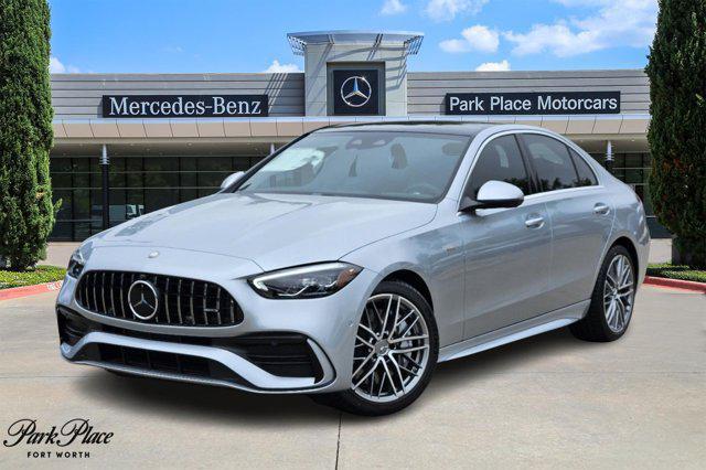 new 2024 Mercedes-Benz AMG C 43 car, priced at $68,850