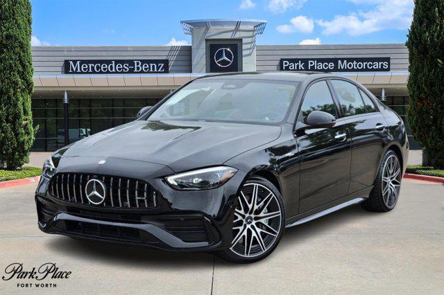 new 2024 Mercedes-Benz AMG C 43 car, priced at $72,445