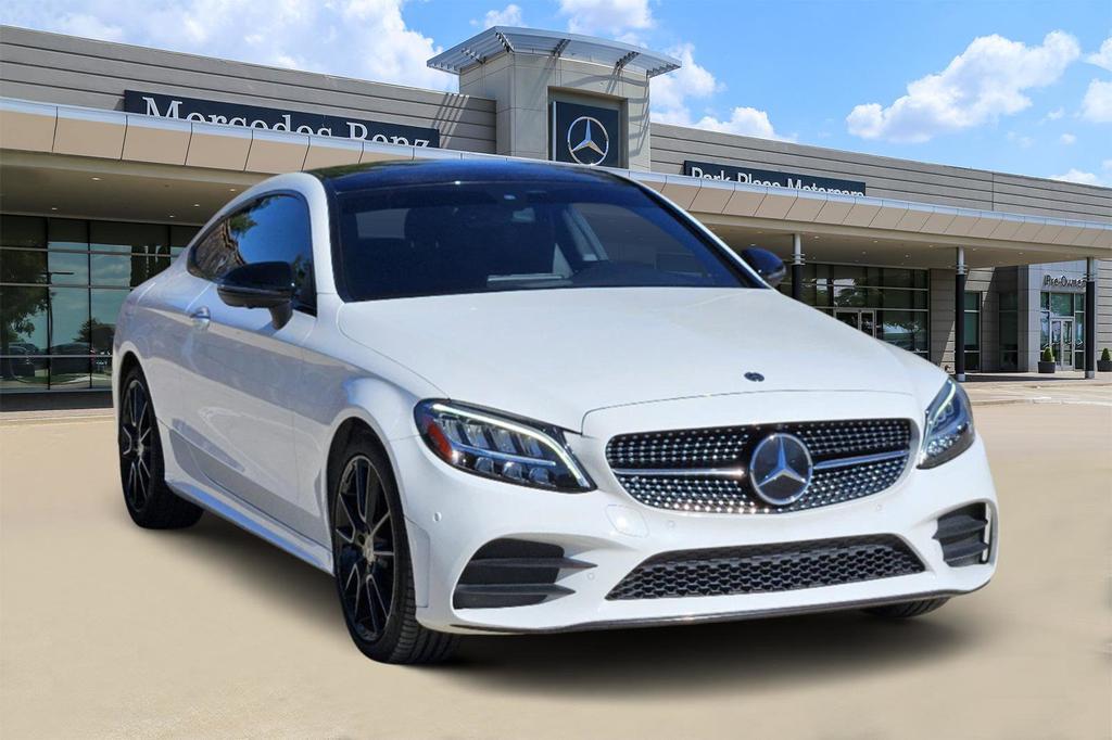 used 2021 Mercedes-Benz C-Class car, priced at $33,495