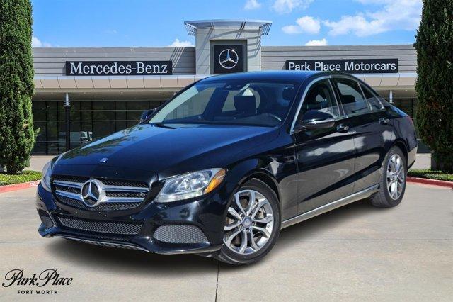 used 2017 Mercedes-Benz C-Class car, priced at $18,495