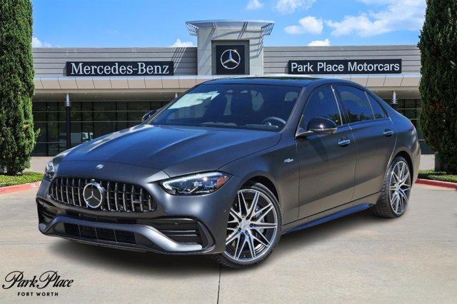 new 2024 Mercedes-Benz AMG C 43 car, priced at $75,445