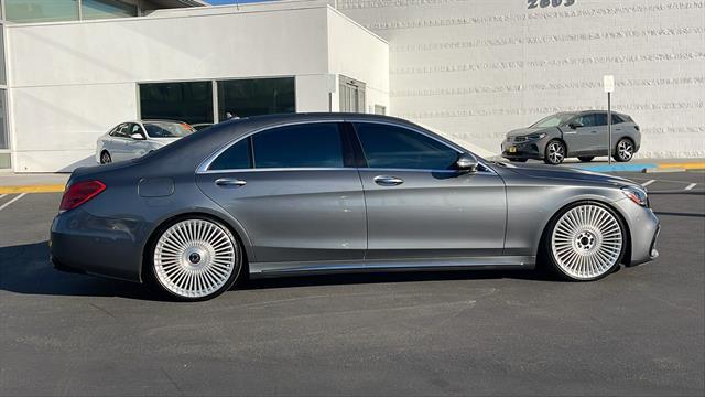 used 2018 Mercedes-Benz AMG S 63 car, priced at $55,498