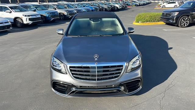 used 2018 Mercedes-Benz AMG S 63 car, priced at $55,498