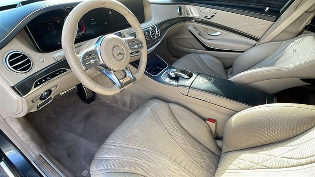 used 2018 Mercedes-Benz AMG S 63 car, priced at $55,498