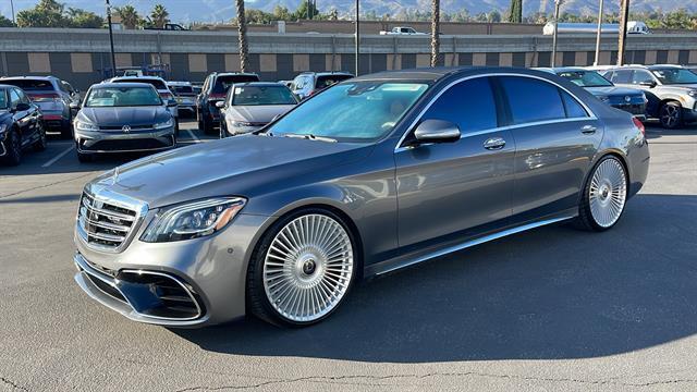 used 2018 Mercedes-Benz AMG S 63 car, priced at $55,498