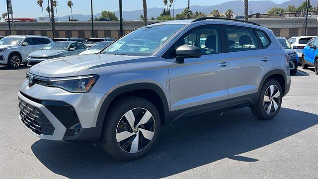 new 2025 Volkswagen Taos car, priced at $28,022