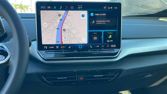 new 2025 Volkswagen ID.4 car, priced at $41,757