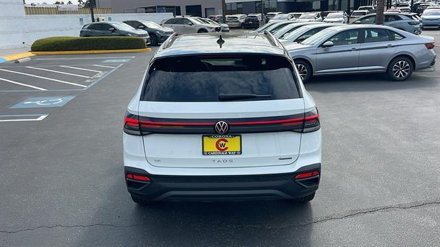 new 2025 Volkswagen Taos car, priced at $32,101