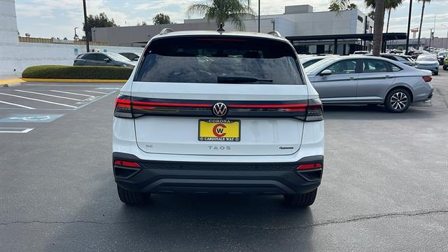 new 2025 Volkswagen Taos car, priced at $32,101