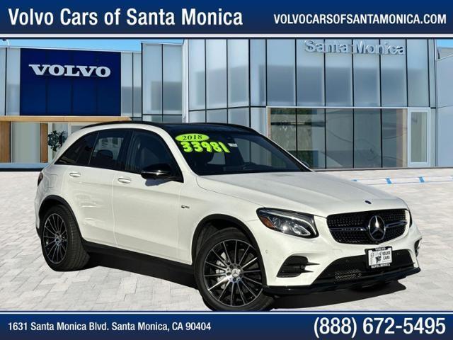 used 2018 Mercedes-Benz AMG GLC 43 car, priced at $33,981