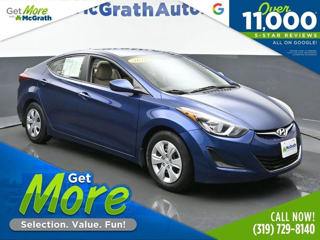 used 2016 Hyundai Elantra car, priced at $6,998