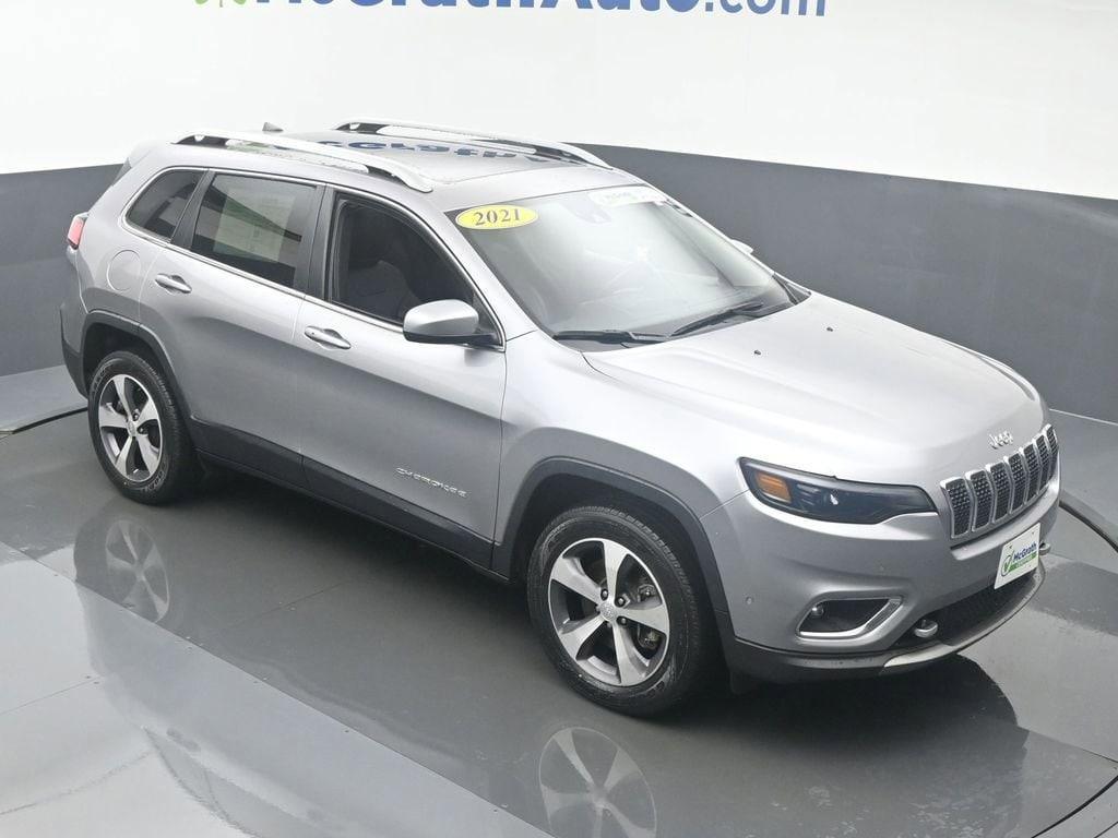 used 2021 Jeep Cherokee car, priced at $23,798