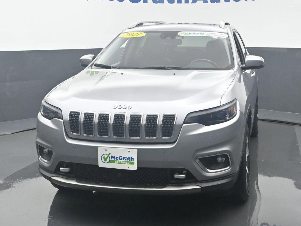 used 2021 Jeep Cherokee car, priced at $23,498