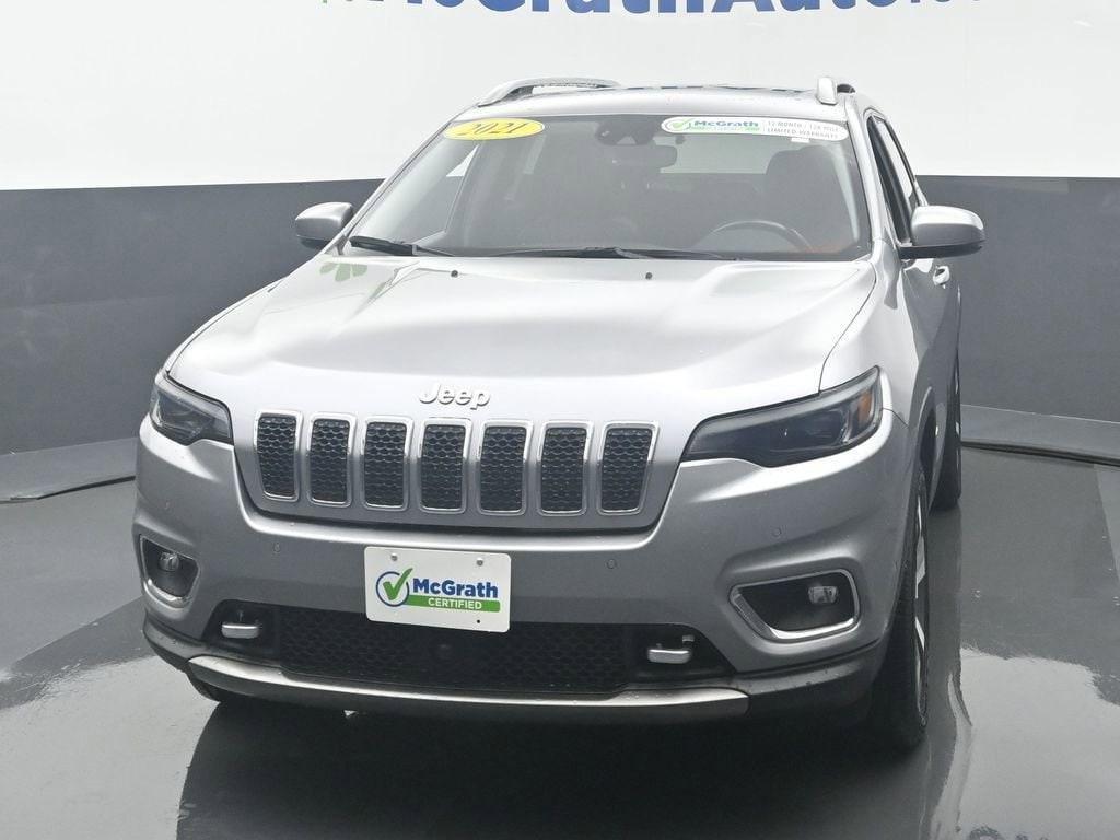 used 2021 Jeep Cherokee car, priced at $23,895