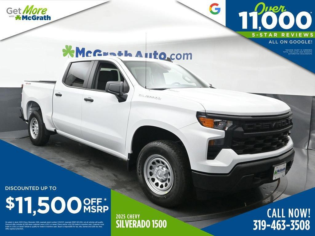 new 2025 Chevrolet Silverado 1500 car, priced at $47,305