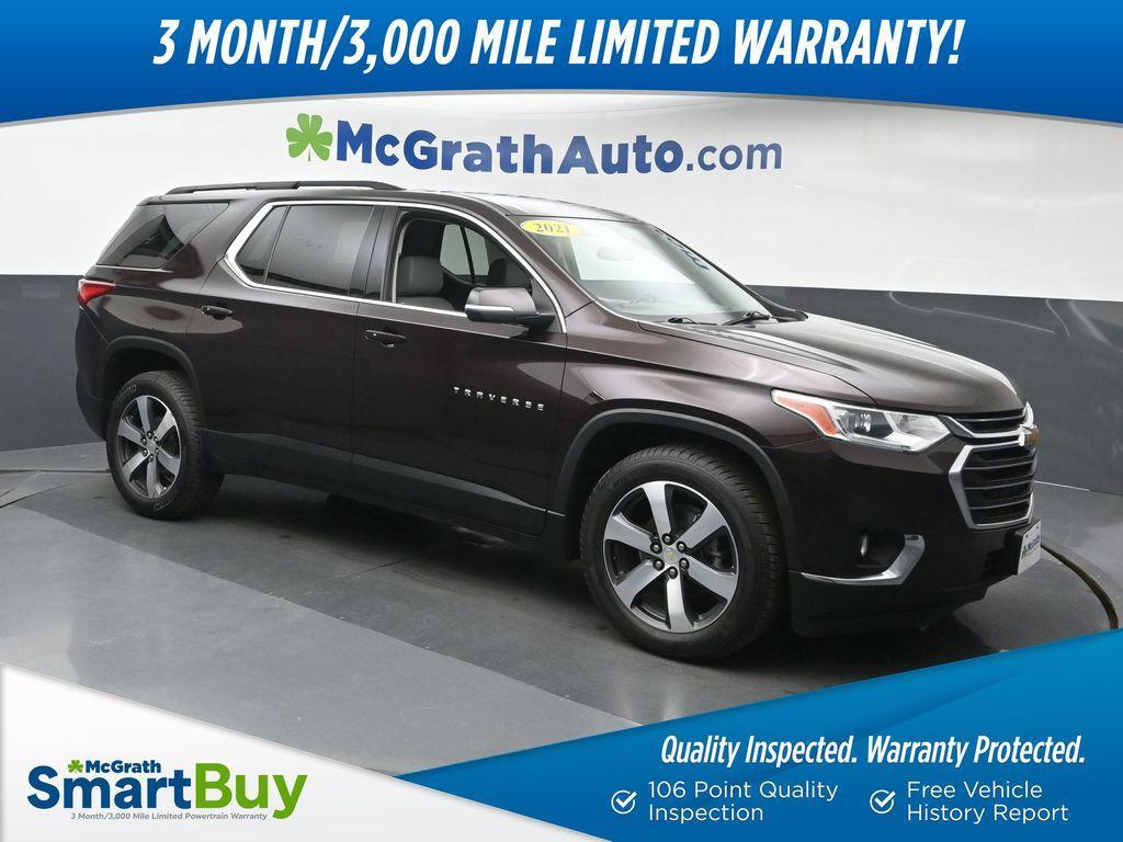 used 2021 Chevrolet Traverse car, priced at $24,830