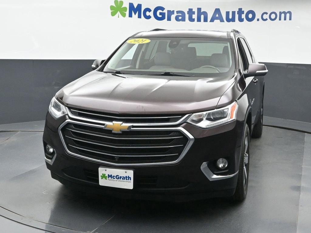 used 2021 Chevrolet Traverse car, priced at $24,998