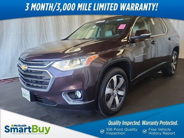 used 2021 Chevrolet Traverse car, priced at $24,830